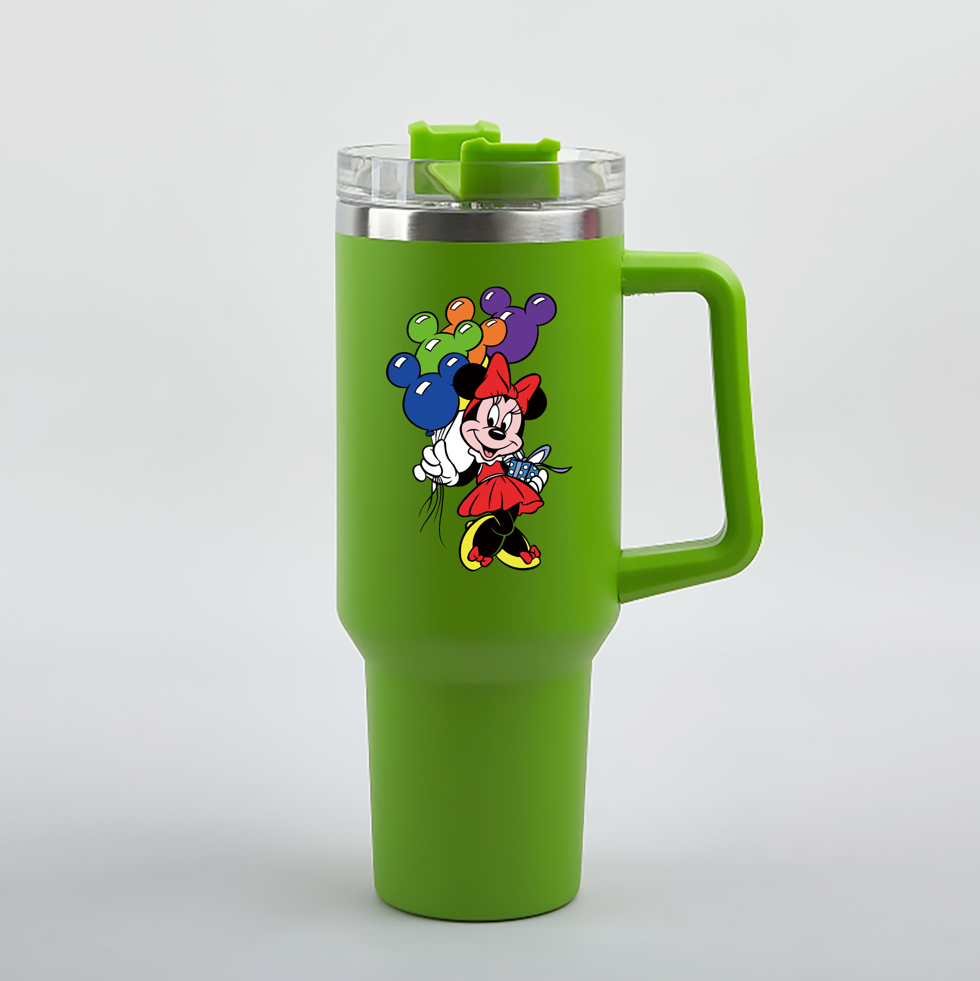 （画像用） ミッキーマウス Mickey Mouse 1200mL車用タンブラー（カラープリント）